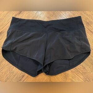 lululemon athletica Black Athletic Shorts